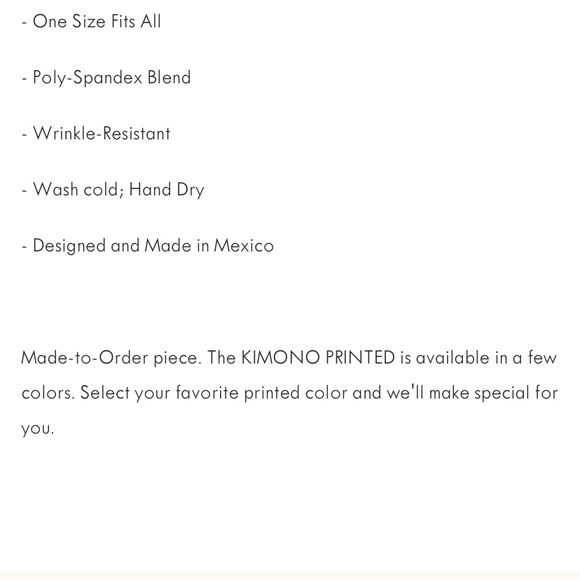 Josa Tulum Kimono Dress - Picture 4 of 8